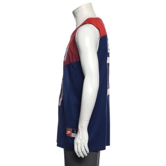 Kyrie Irving‎ Nike Team Men’s Large Blue USA Basketball Stitched Jersey #10 NBA - Picture 3 of 4